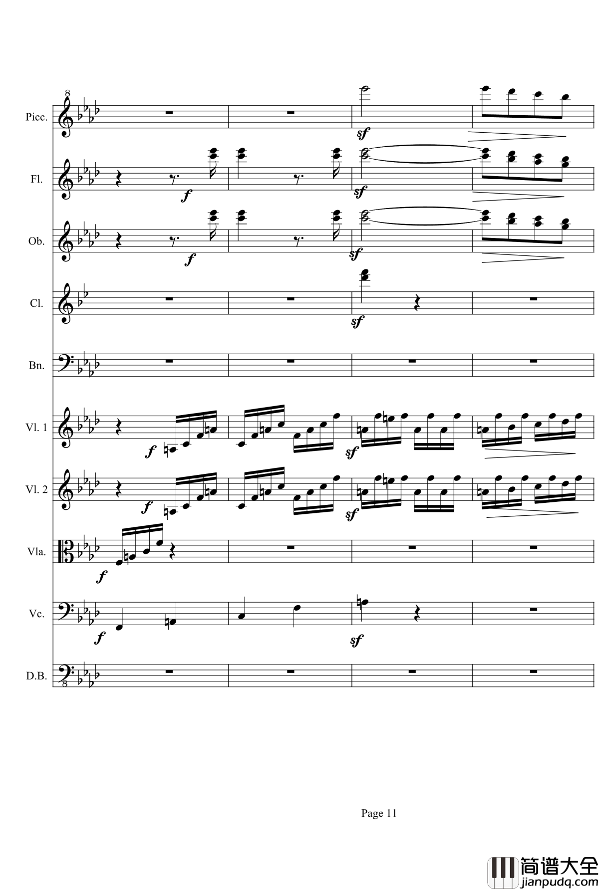 奏鸣曲之交响第23首Ⅲ钢琴谱__贝多芬_beethoven