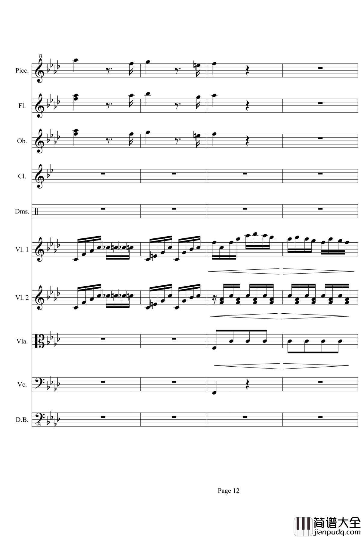 奏鸣曲之交响第23首Ⅲ钢琴谱__贝多芬_beethoven