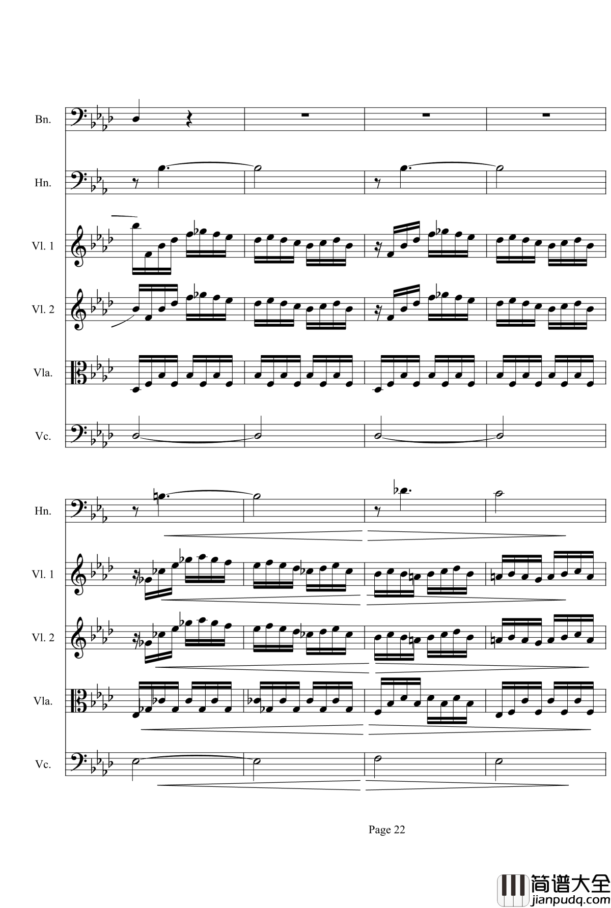 奏鸣曲之交响第23首Ⅲ钢琴谱__贝多芬_beethoven