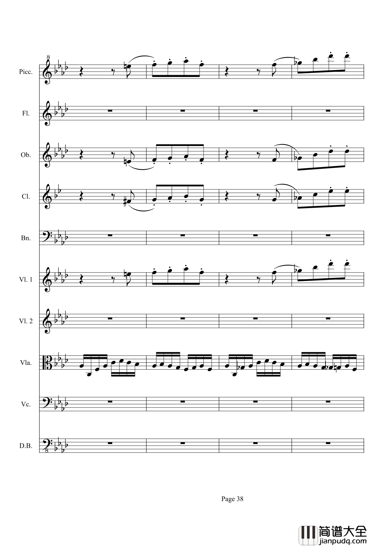 奏鸣曲之交响第23首Ⅲ钢琴谱__贝多芬_beethoven