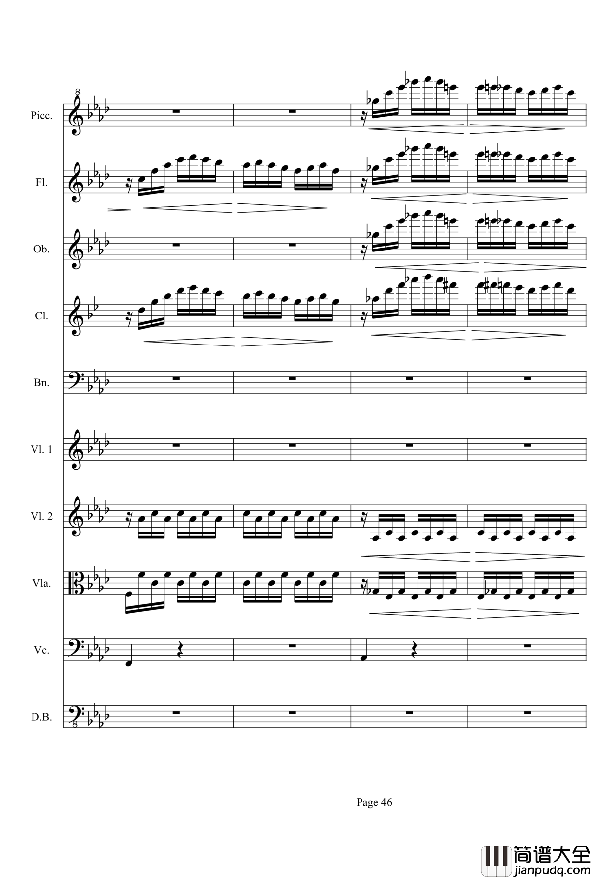 奏鸣曲之交响第23首Ⅲ钢琴谱__贝多芬_beethoven