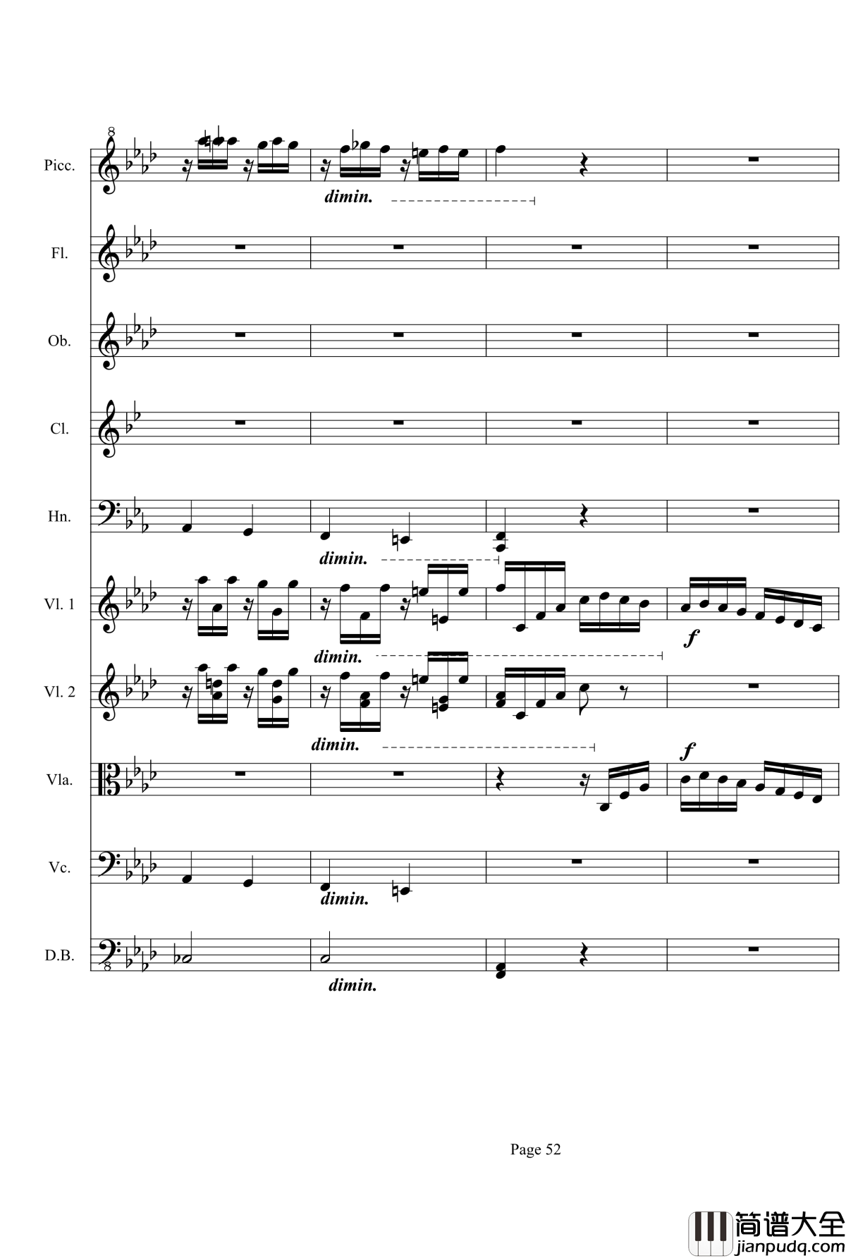 奏鸣曲之交响第23首Ⅲ钢琴谱__贝多芬_beethoven