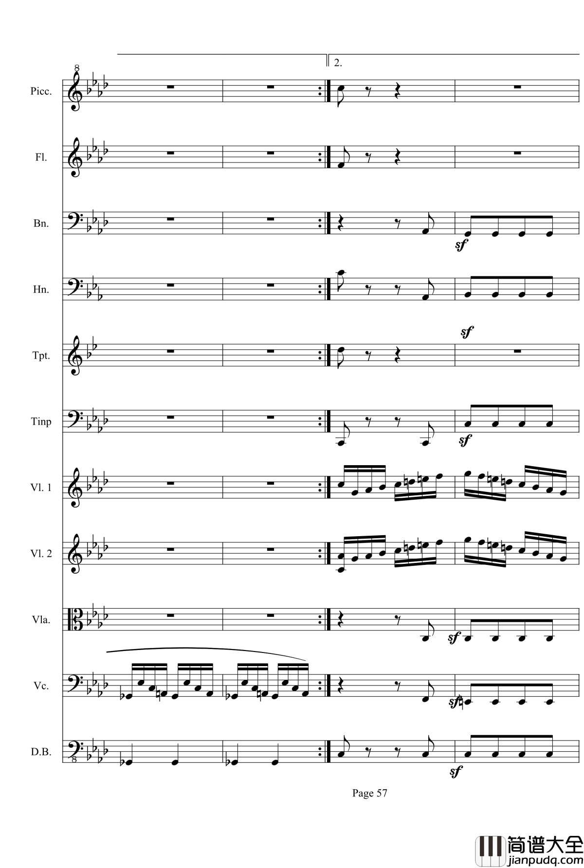 奏鸣曲之交响第23首Ⅲ钢琴谱__贝多芬_beethoven