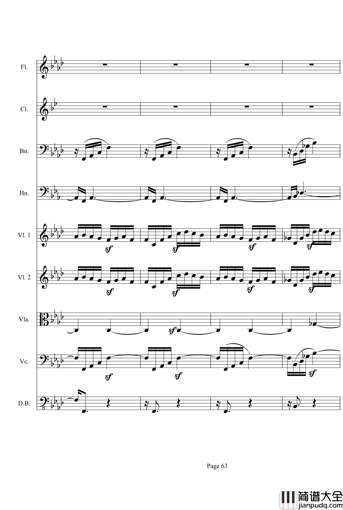 奏鸣曲之交响第23首Ⅲ钢琴谱__贝多芬_beethoven