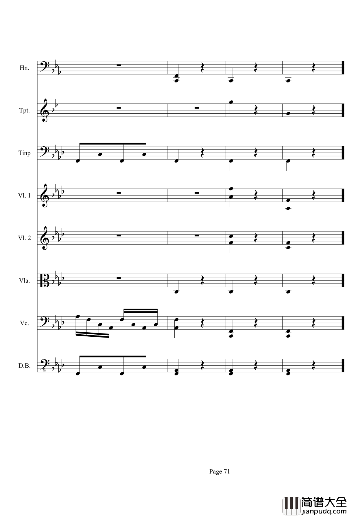 奏鸣曲之交响第23首Ⅲ钢琴谱__贝多芬_beethoven