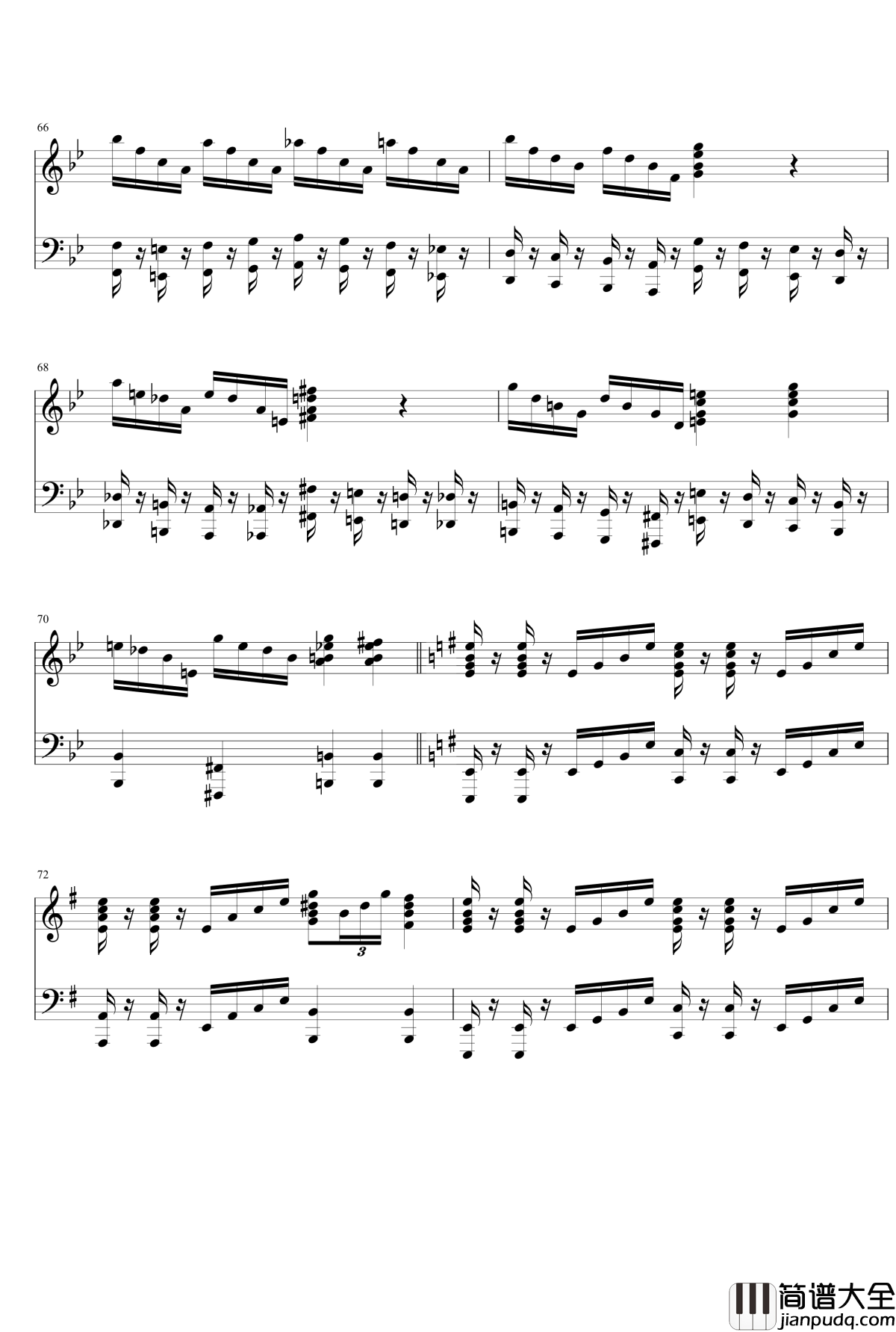 ANiMA钢琴谱_开源版_xi