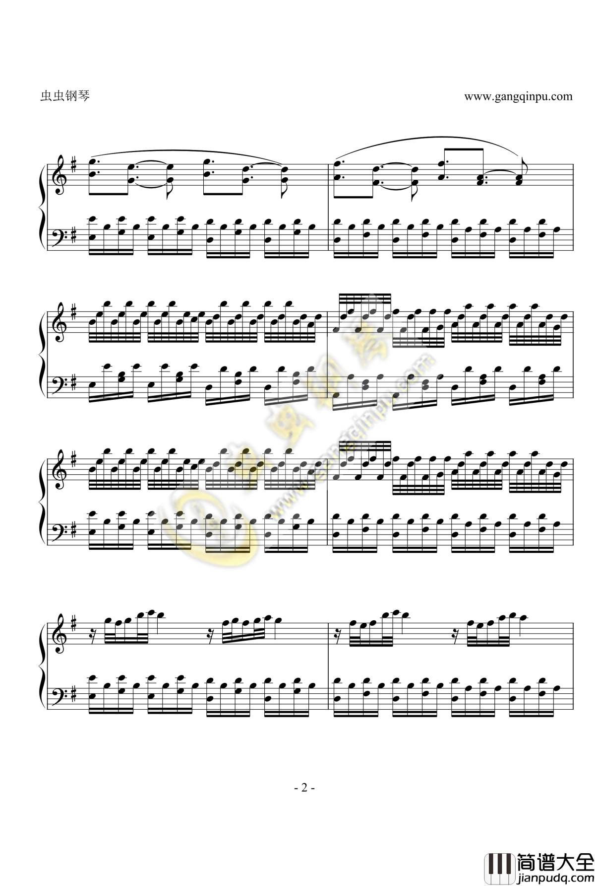 天使爱美丽钢琴谱_La_Valse_D_Amelie