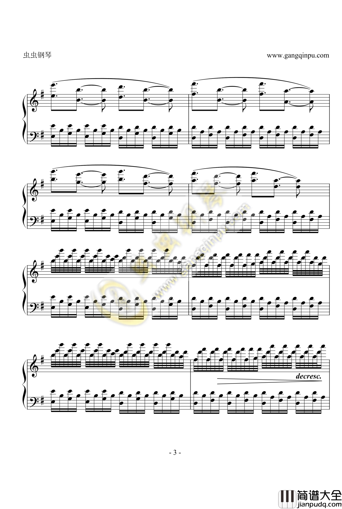 天使爱美丽钢琴谱_La_Valse_D_Amelie