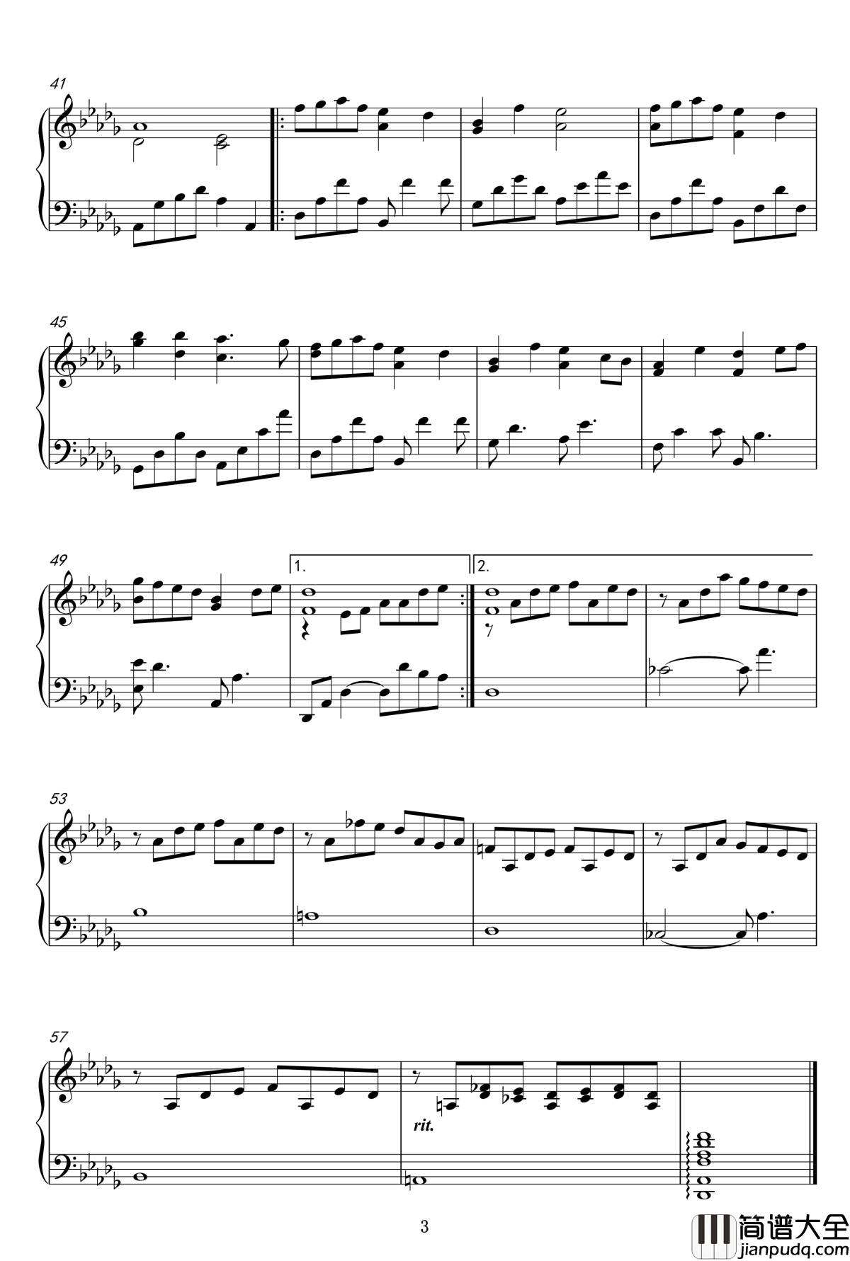 Snow_Dreams钢琴谱_钢琴曲_侠名