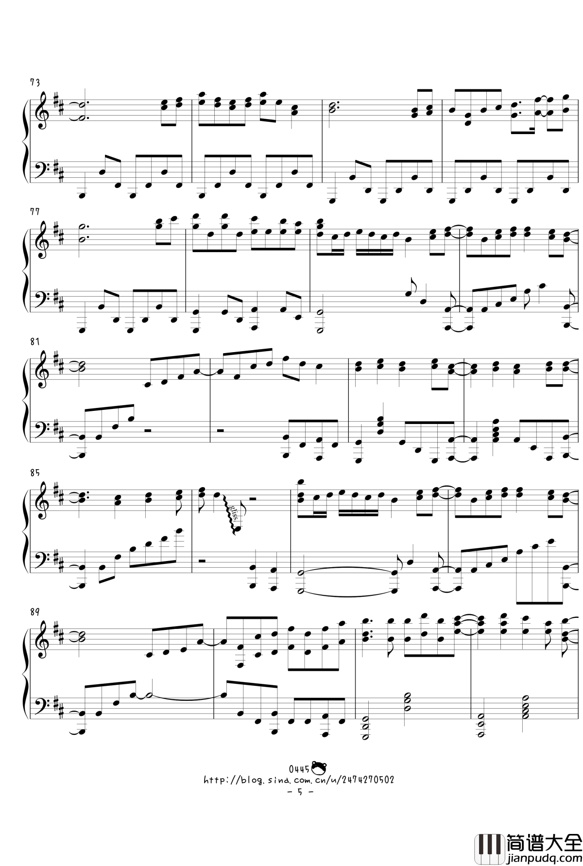 幻想游戏绀东方绀珠传组曲连弹钢琴谱_触手猴_东方project