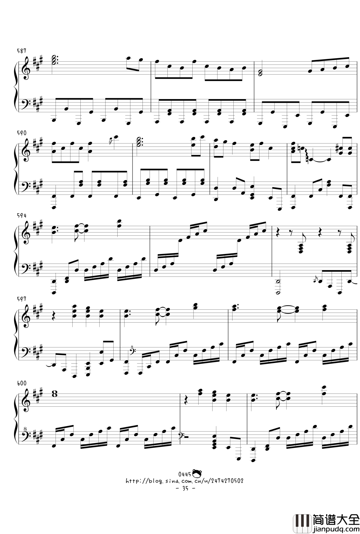 幻想游戏绀东方绀珠传组曲连弹钢琴谱_触手猴_东方project