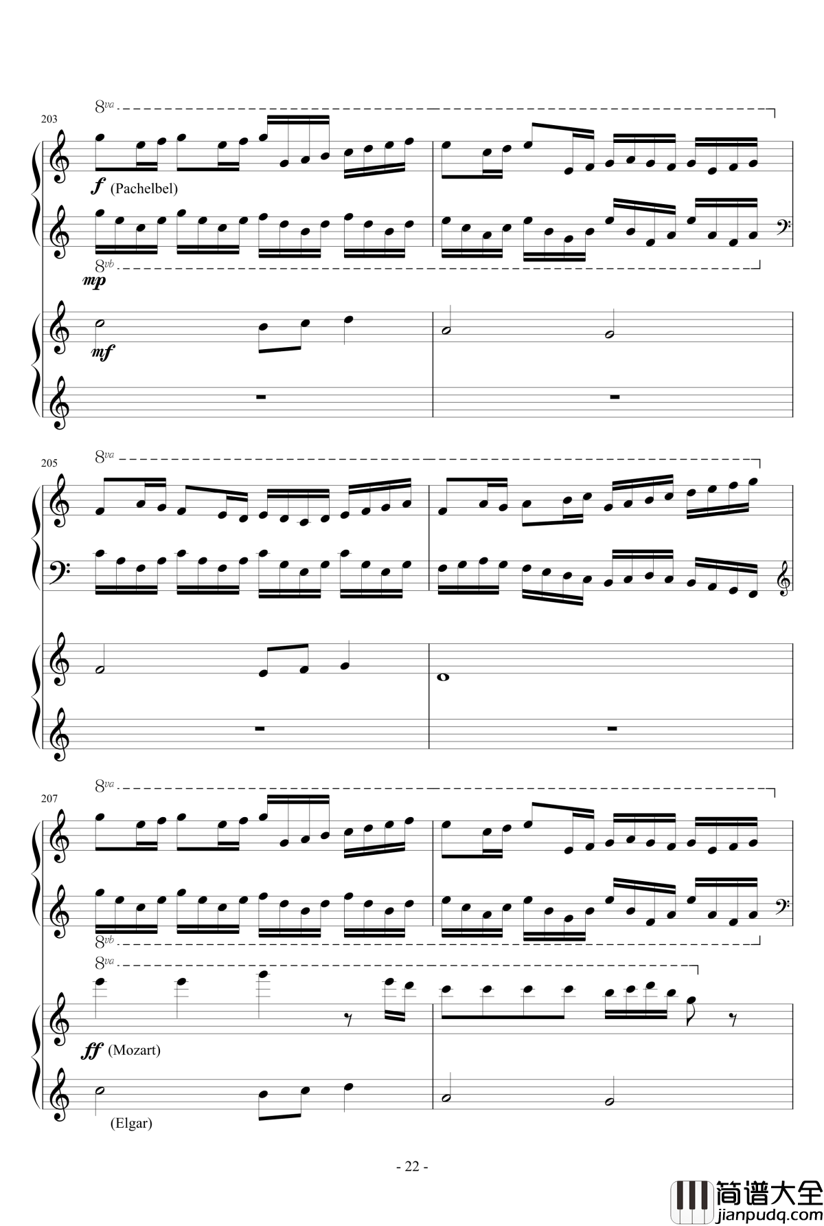 Fusion_For_Two_Pianos钢琴谱_Grant_Woolard