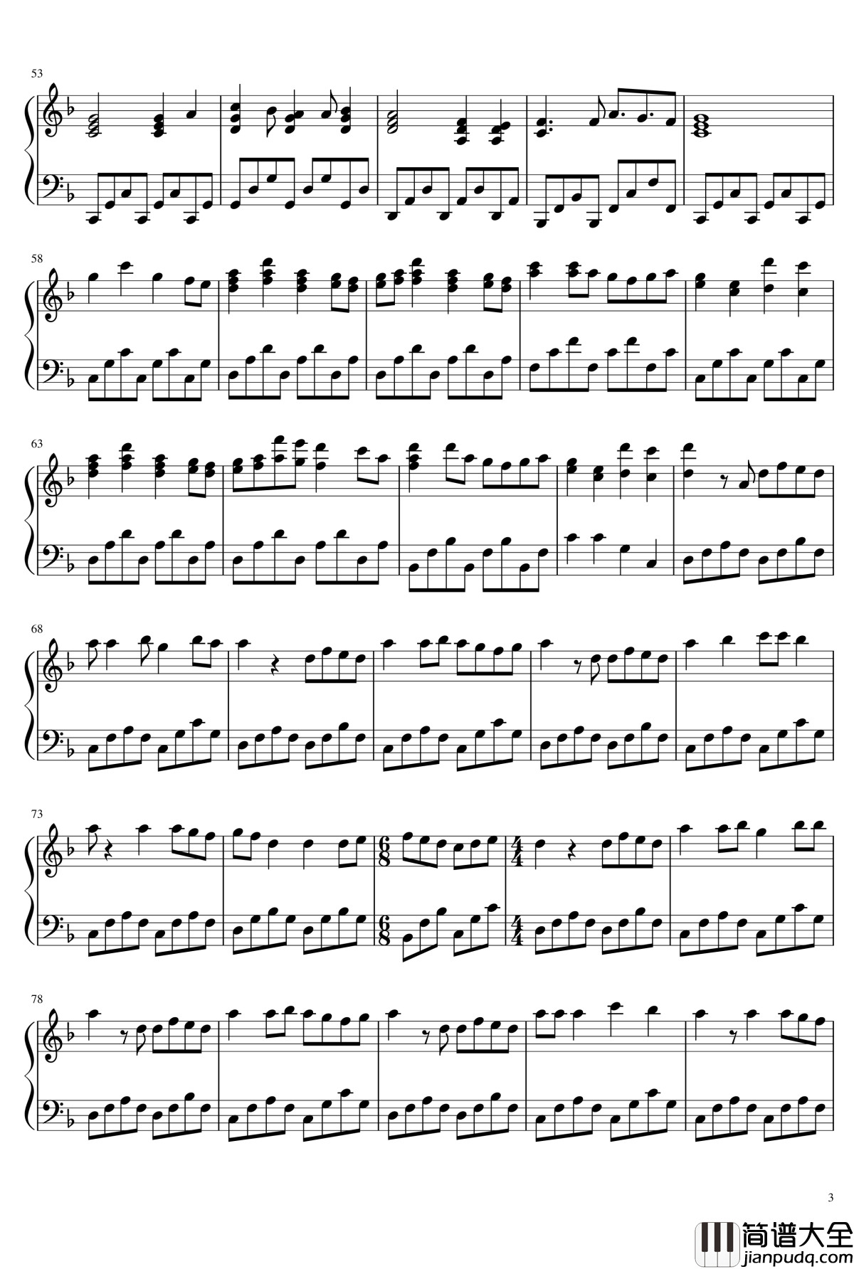 Elan钢琴谱_夜愿乐队_Nightwish_夜愿