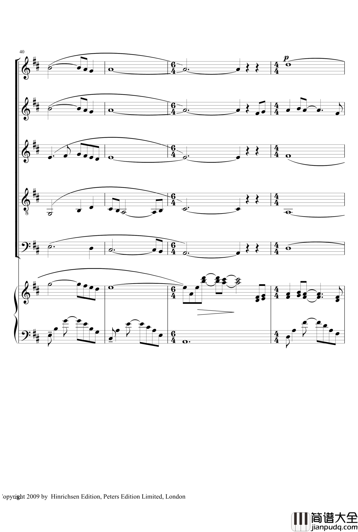 VIVA_LA_MUSICA钢琴谱_合唱_Sandra_Milliken