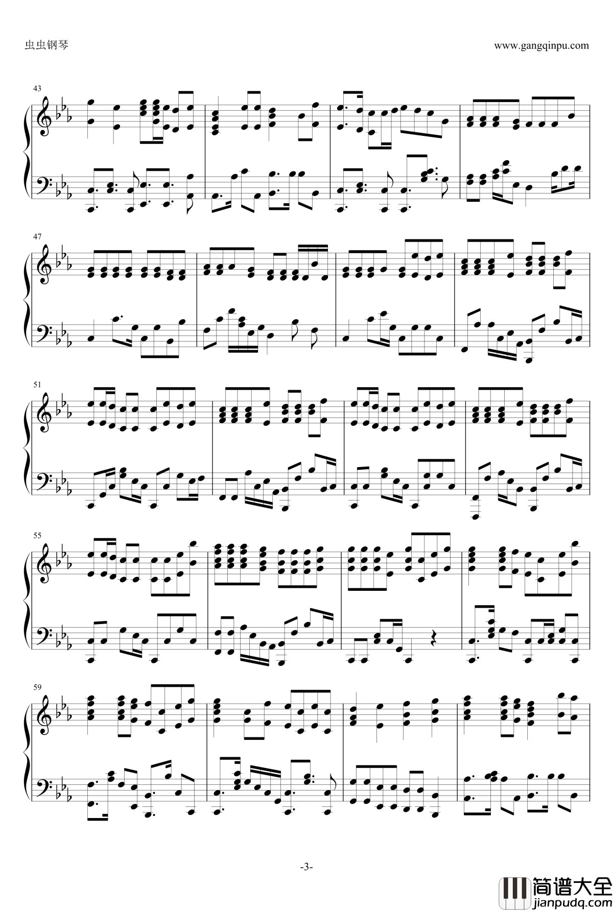 Hymm_for_the_weekend钢琴谱_coldplay