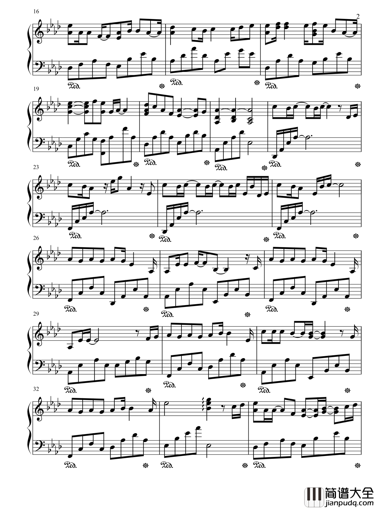 时间飞行钢琴谱_白宇/朱一龙