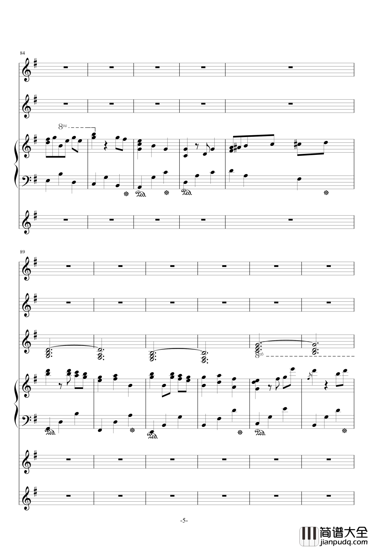 雪印钢琴谱_总谱_ellocz