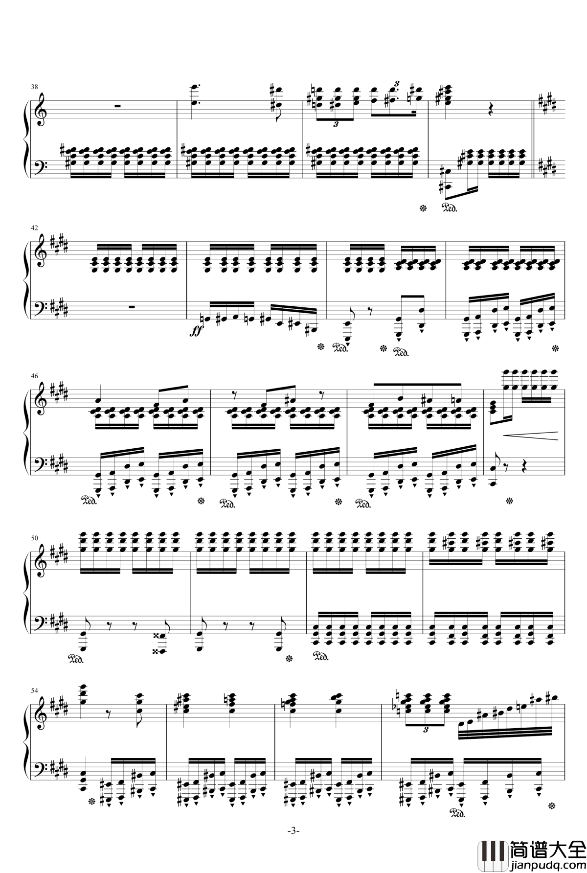 工业污染钢琴谱_乐之琴