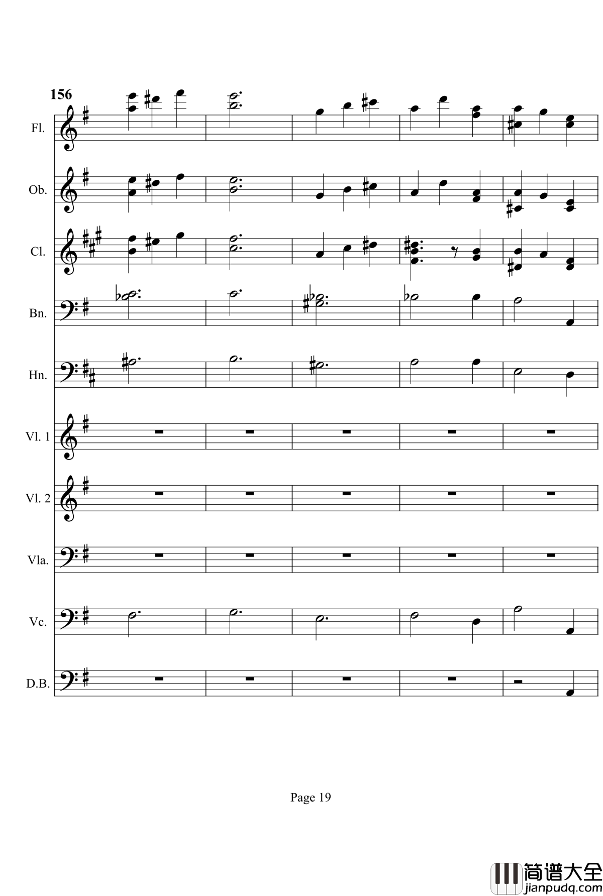 奏鸣曲之交响钢琴谱_第7首_Ⅲ_贝多芬_beethoven