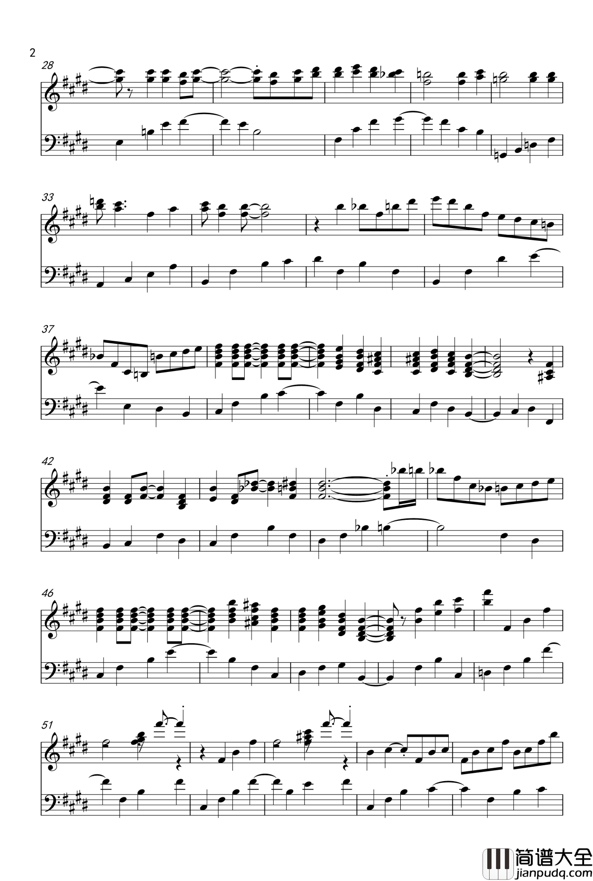 Adagio_for_Summer_Wind钢琴谱_钢琴独奏版_Key_Sounds_Label