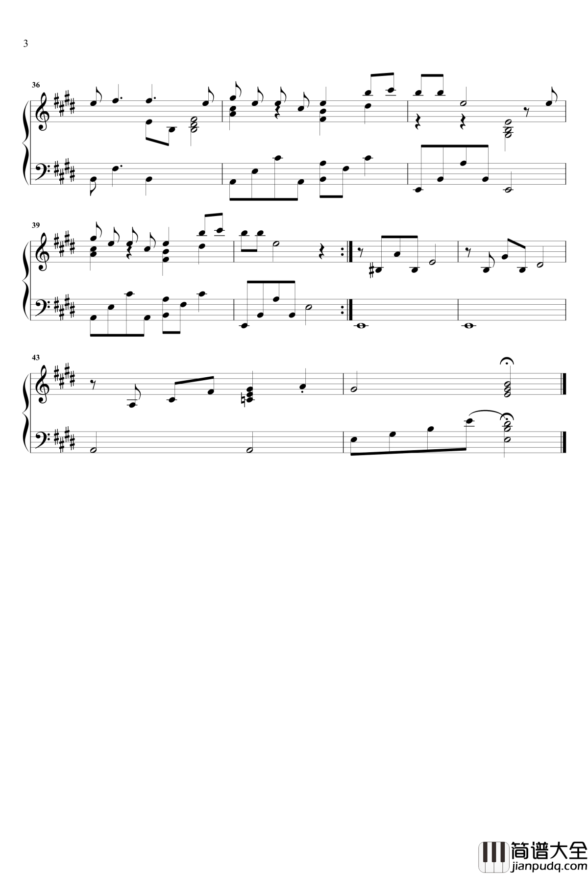 尚好的青春钢琴谱_孙燕姿