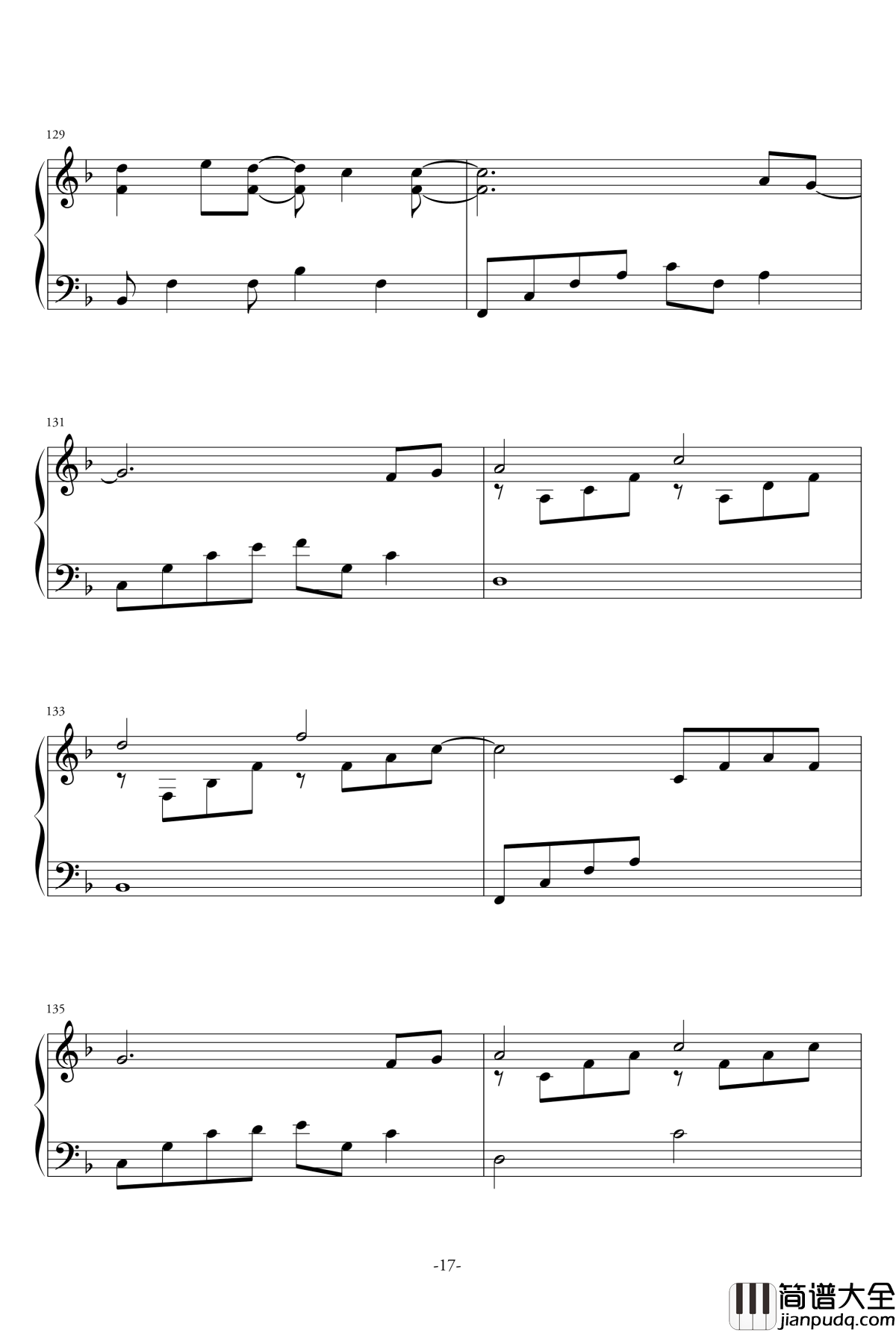 Stay_with_Me钢琴谱_孤单又灿烂的神_鬼怪