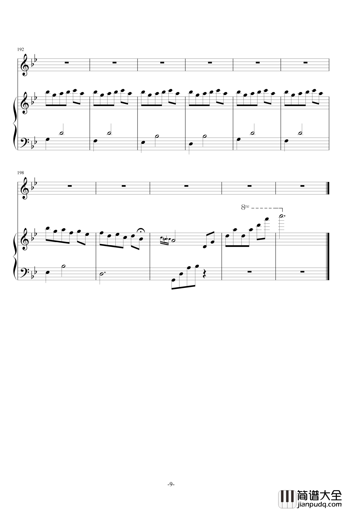 Indigo_Waltz钢琴谱_川井郁子