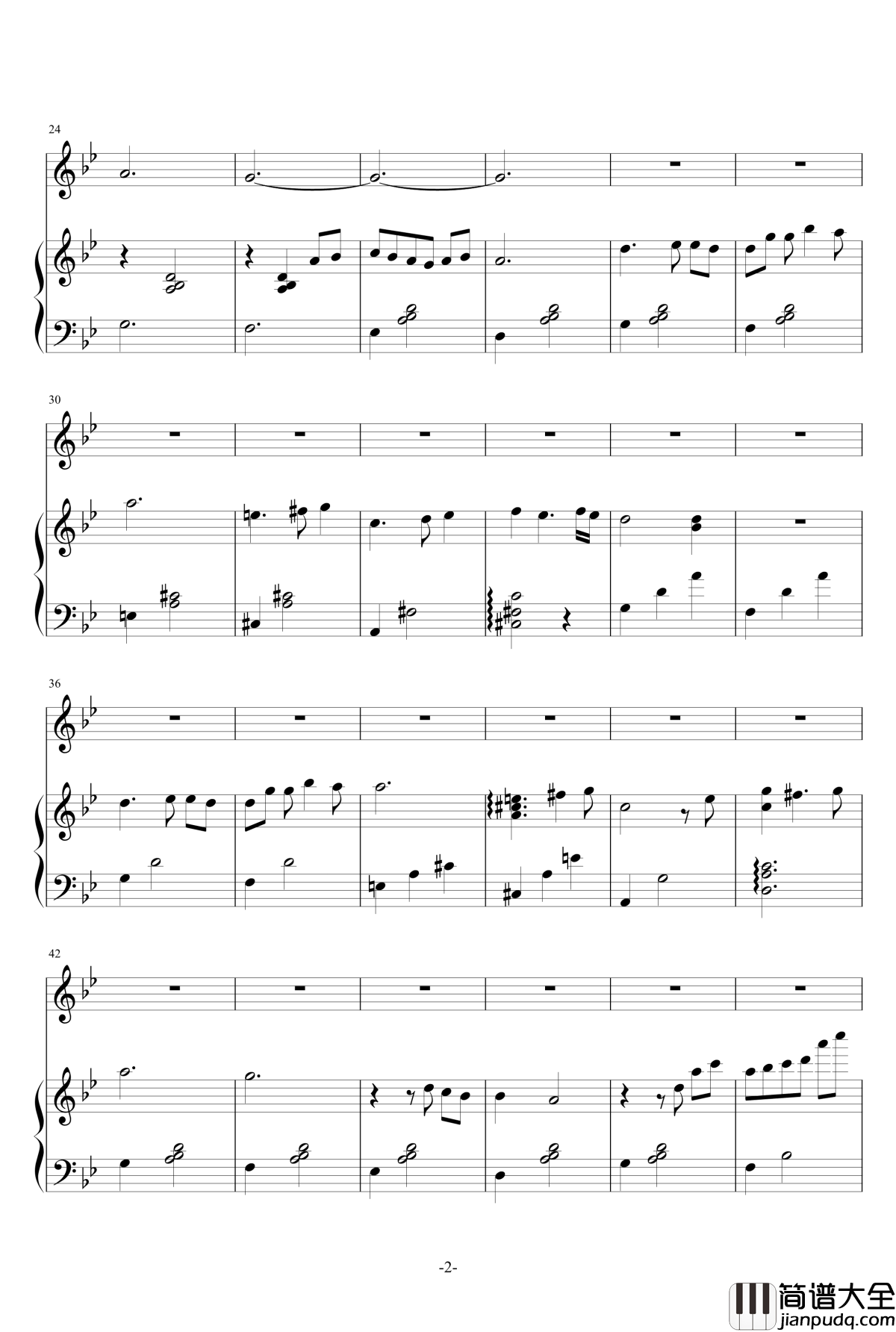 Indigo_Waltz钢琴谱_川井郁子