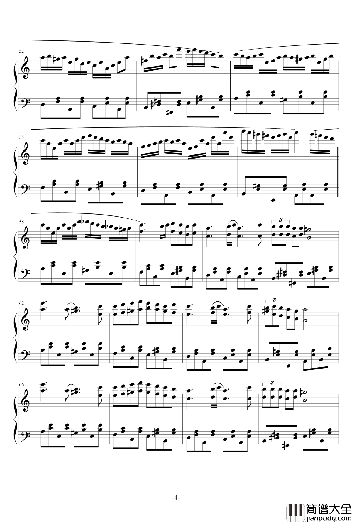 NIGHTY钢琴谱_二夜祭