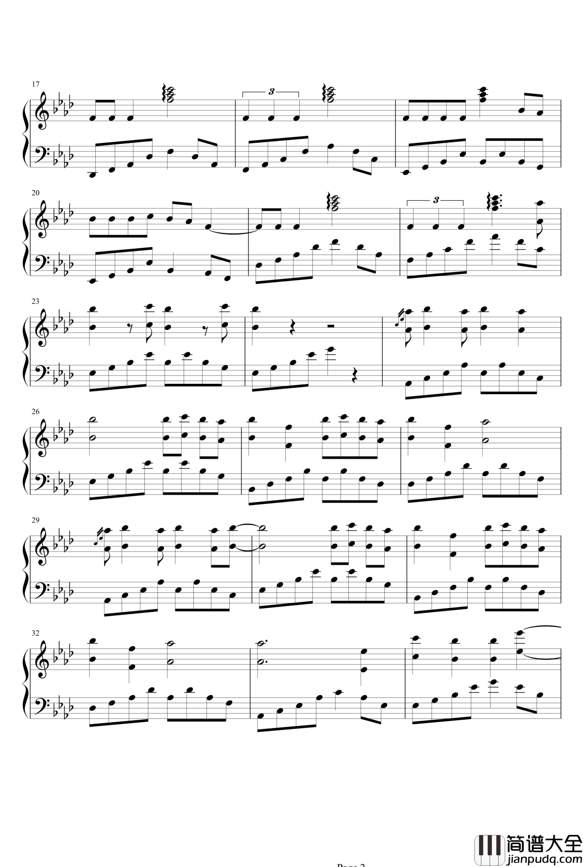 Wildest_Dreams钢琴谱_Taylor_Swift