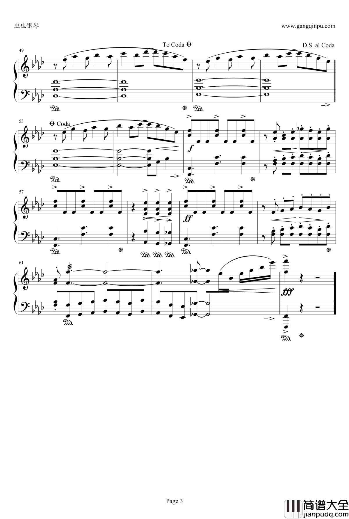 Fighting钢琴谱_闘う者達_最终幻想