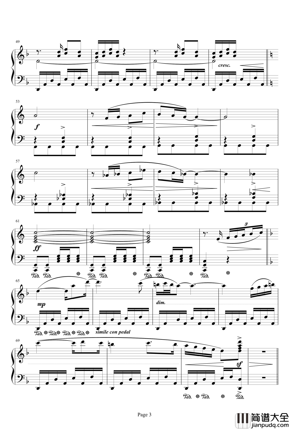 最终幻想钢琴谱_J_E_N_O_V_A