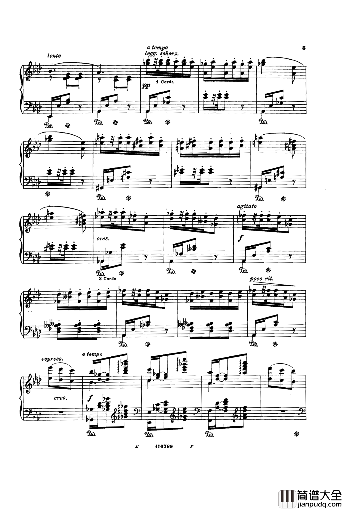 小夜圆舞曲钢琴谱_斯甘巴蒂