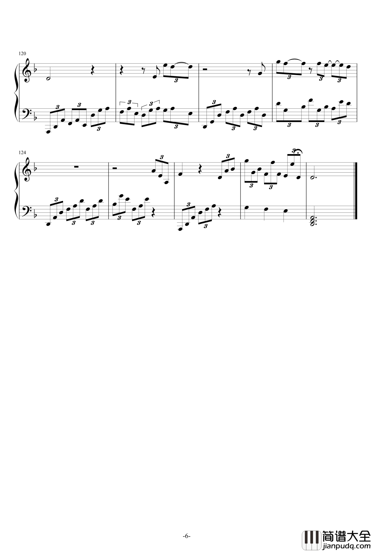 Leningrad钢琴谱_William_Joseph