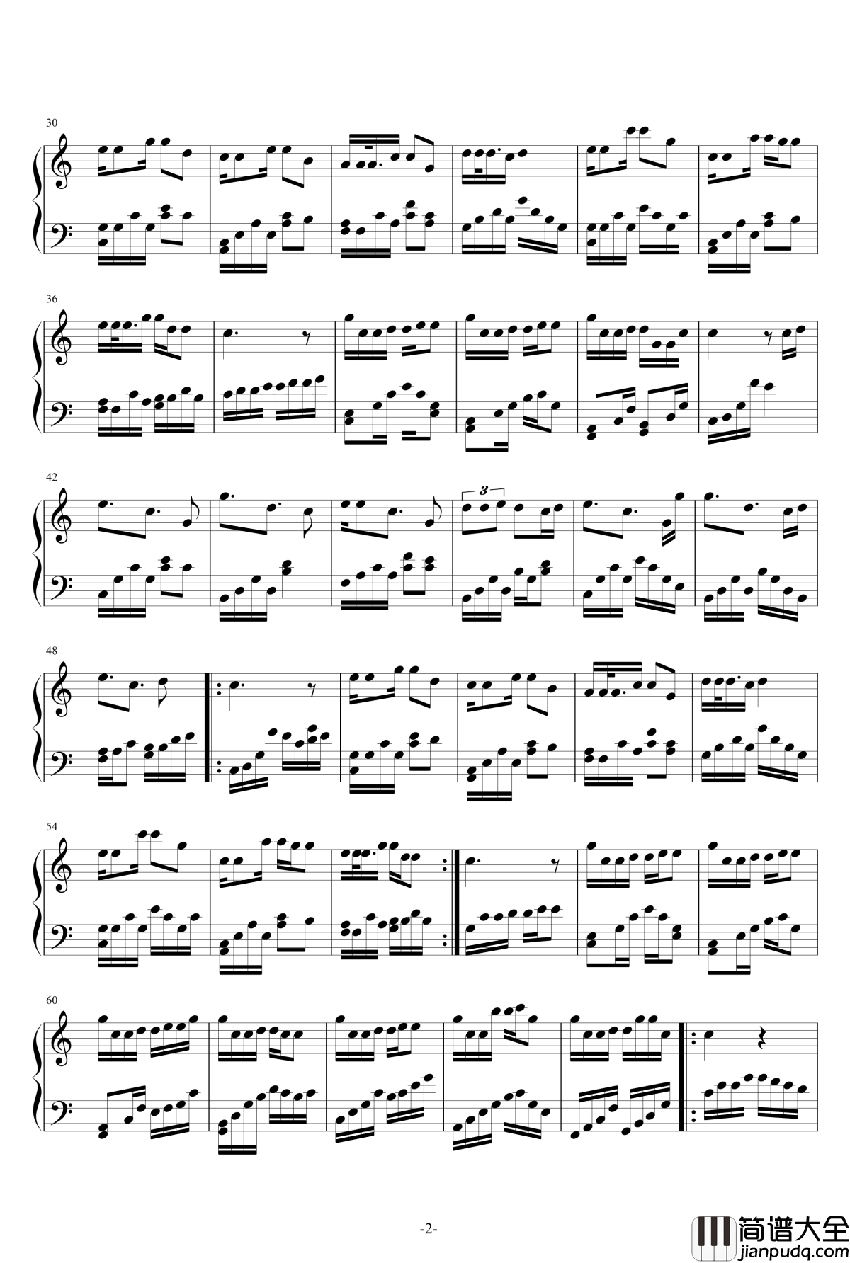 Liekkas钢琴谱_Sofia_Jannok