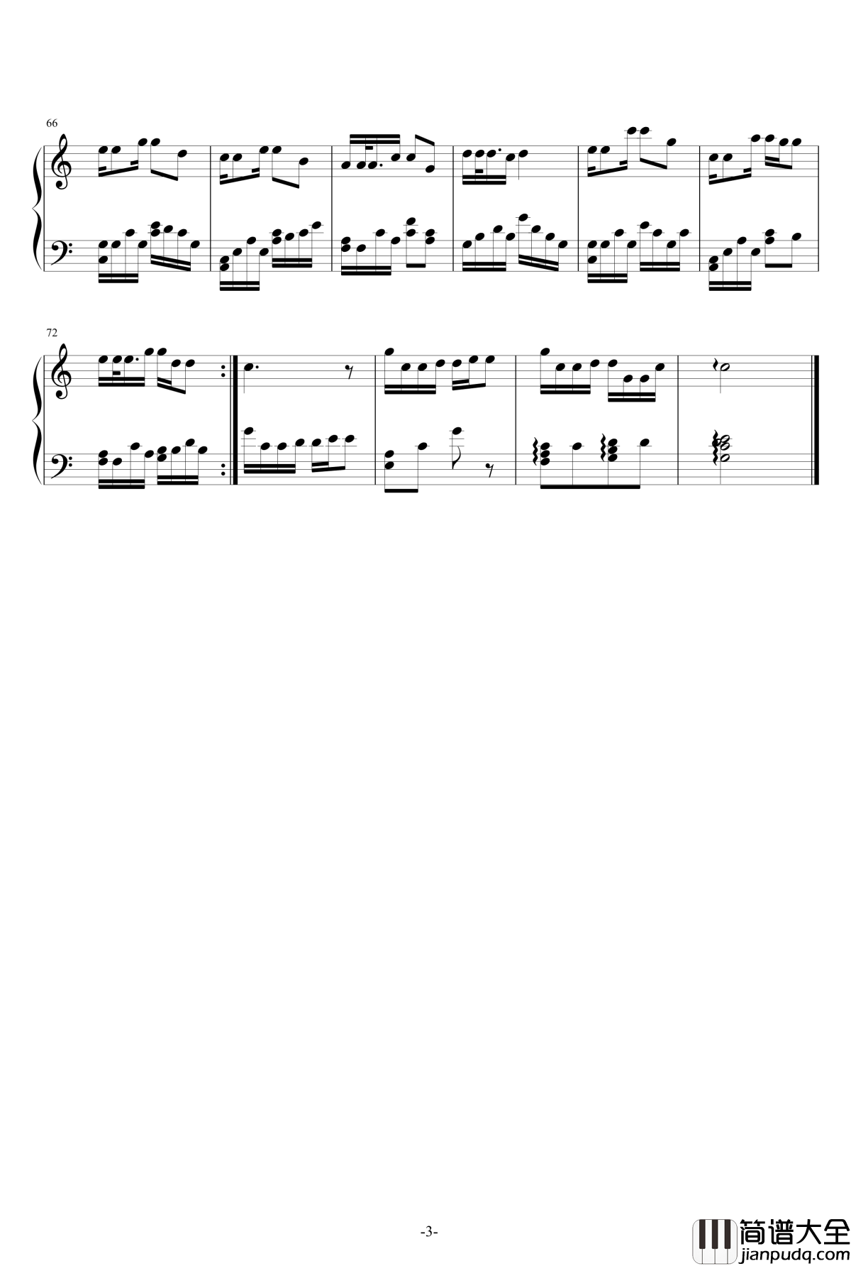 Liekkas钢琴谱_Sofia_Jannok