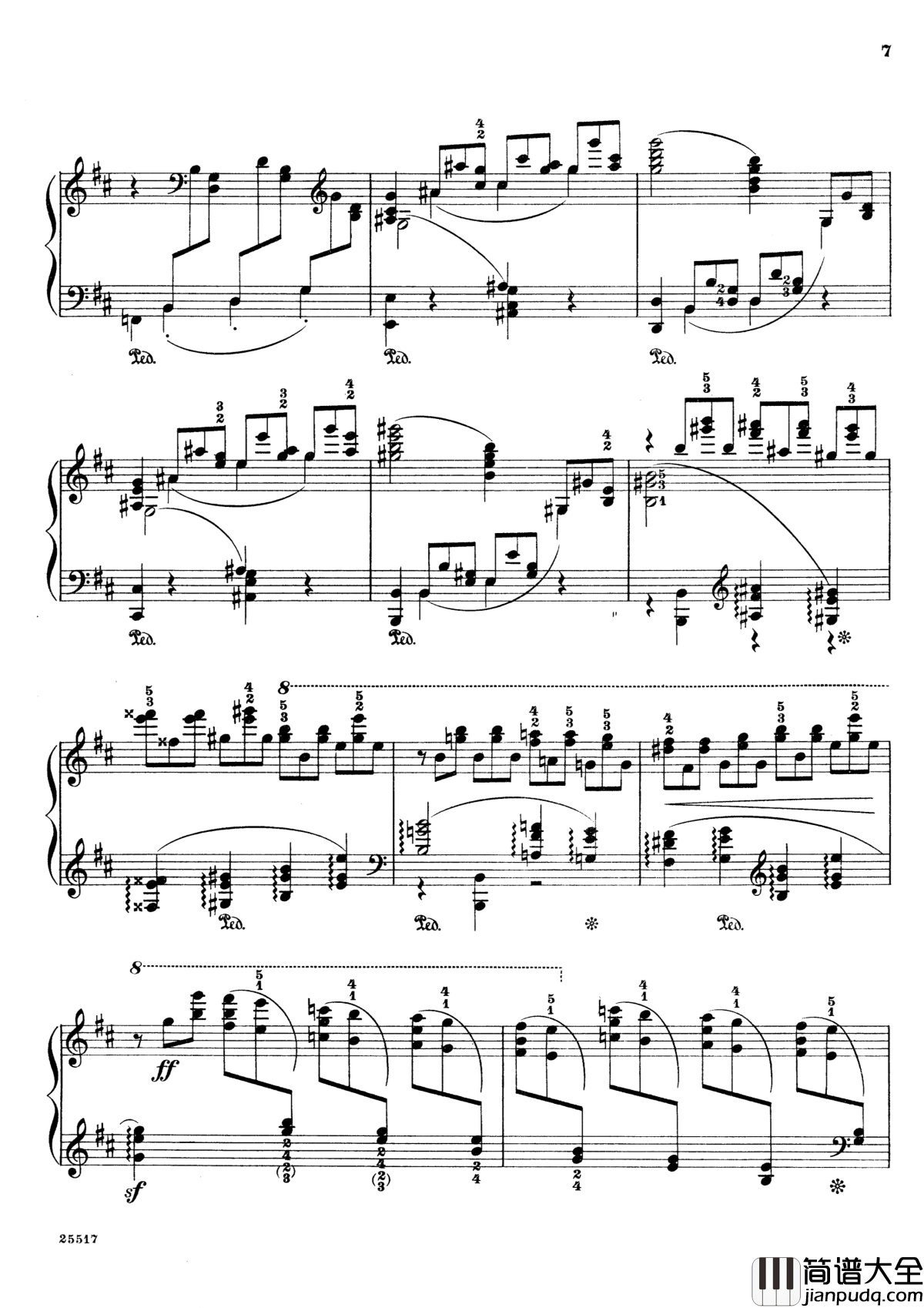 b小调夜曲Op.20No.1钢琴谱_斯甘巴蒂