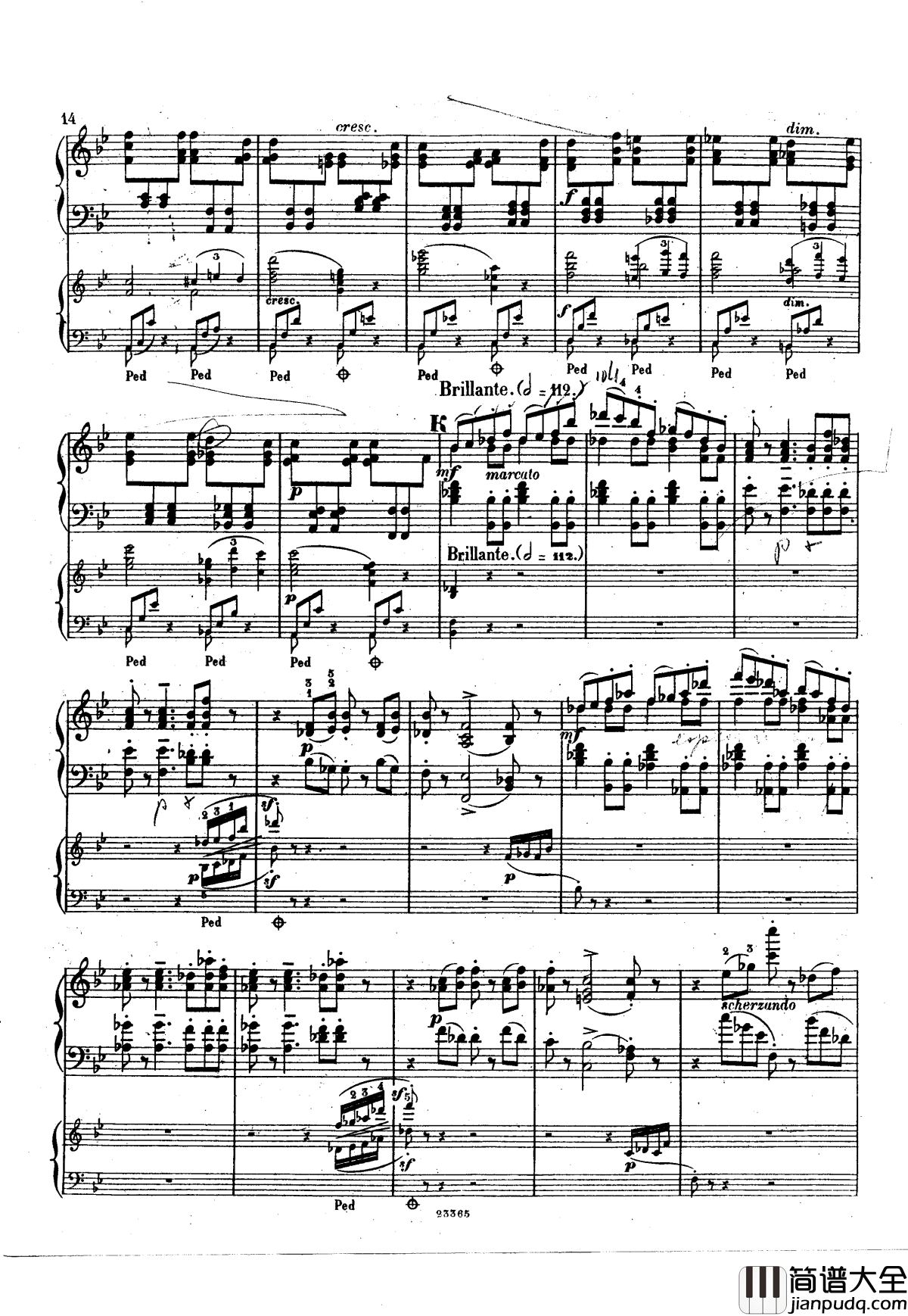 g小调钢琴协奏曲__Op.15钢琴谱_斯甘巴蒂