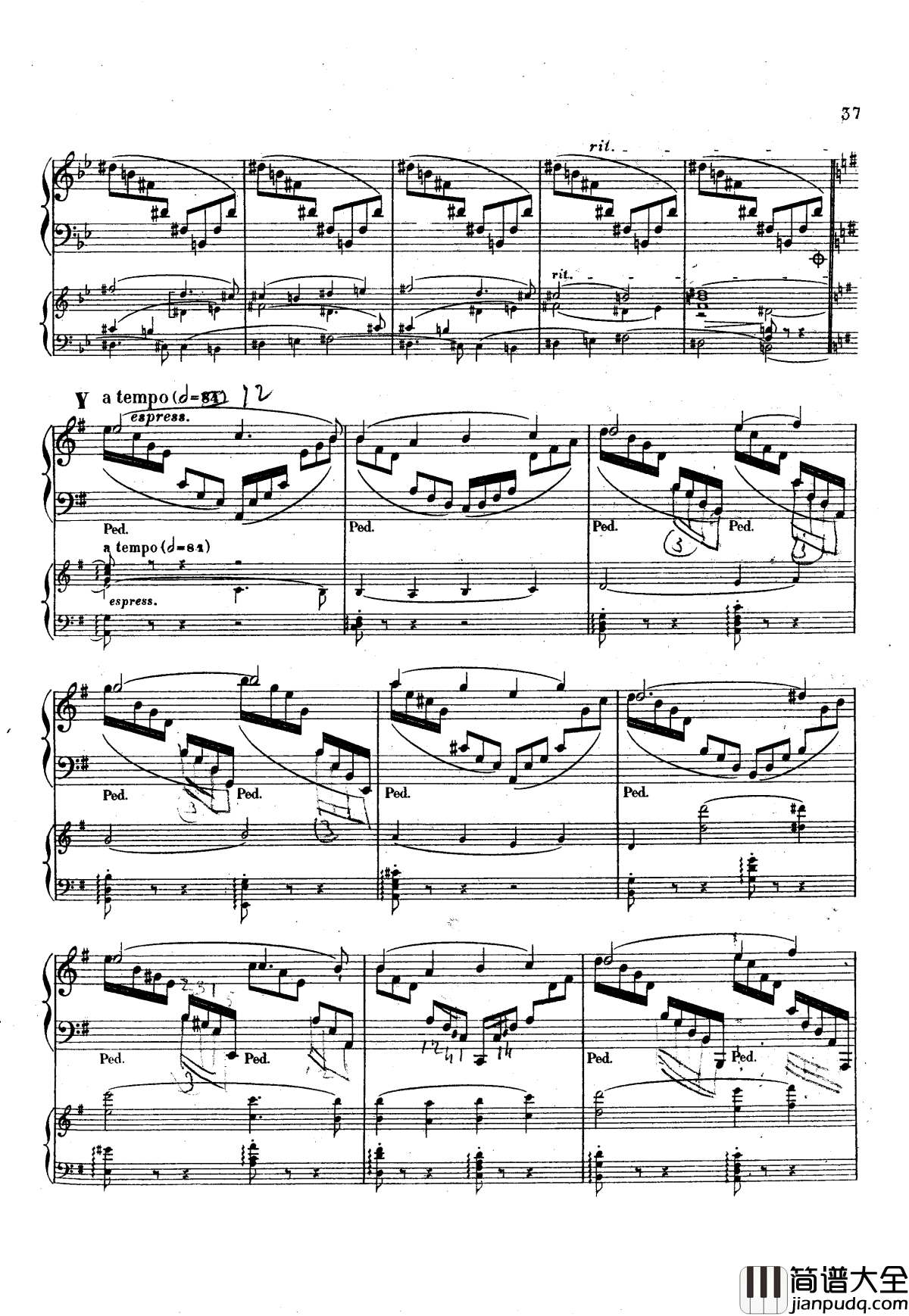 g小调钢琴协奏曲__Op.15钢琴谱_斯甘巴蒂