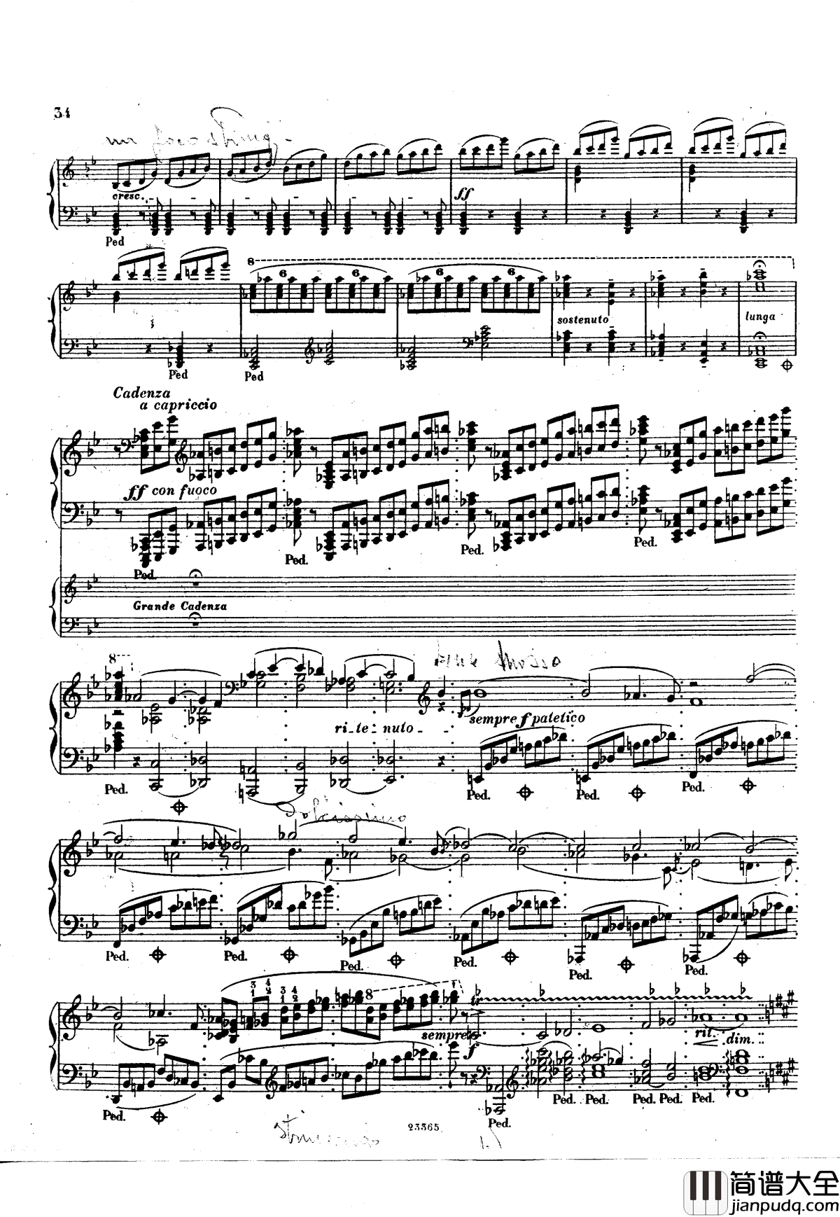 g小调钢琴协奏曲__Op.15钢琴谱_斯甘巴蒂