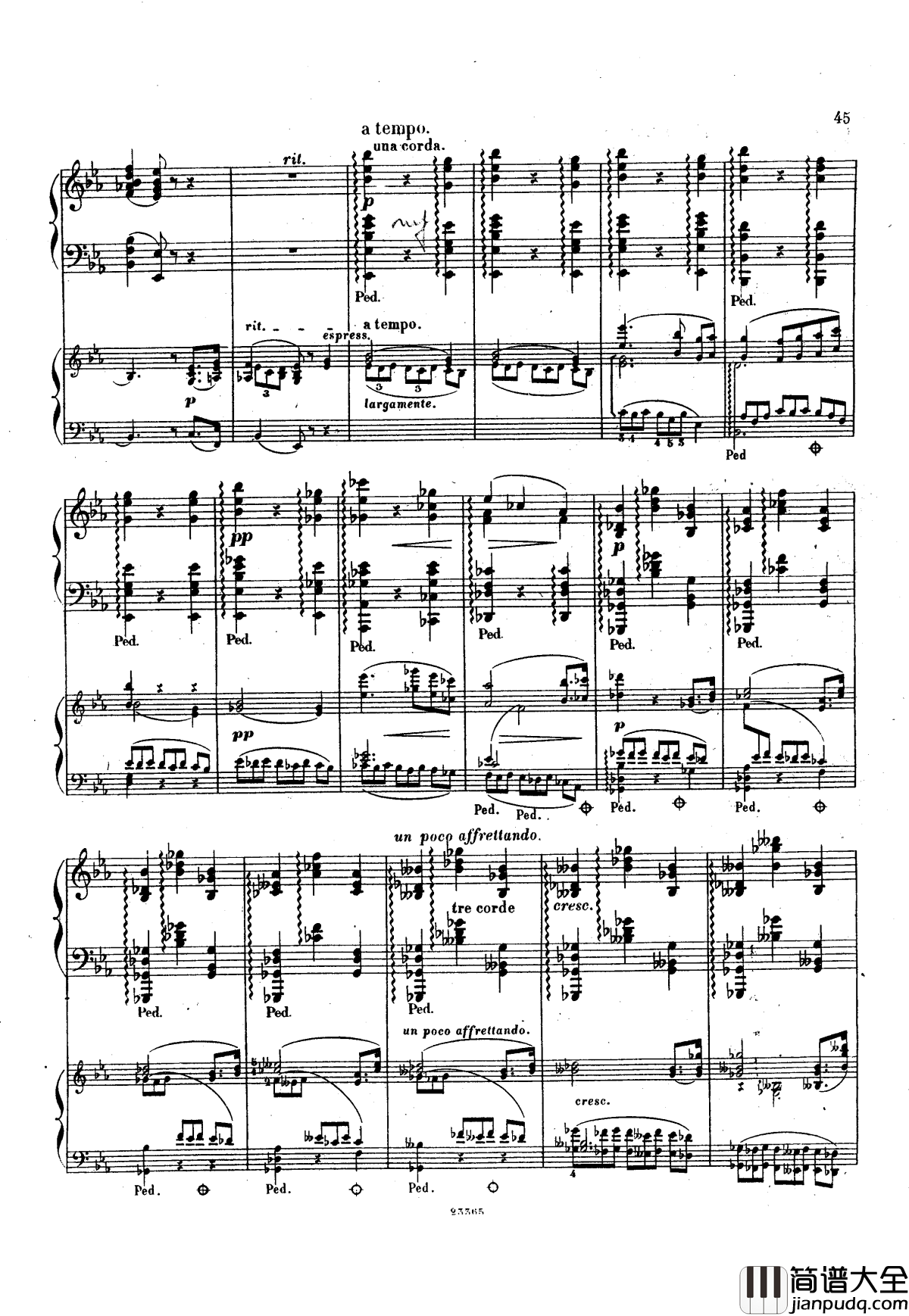 g小调钢琴协奏曲__Op.15钢琴谱_斯甘巴蒂