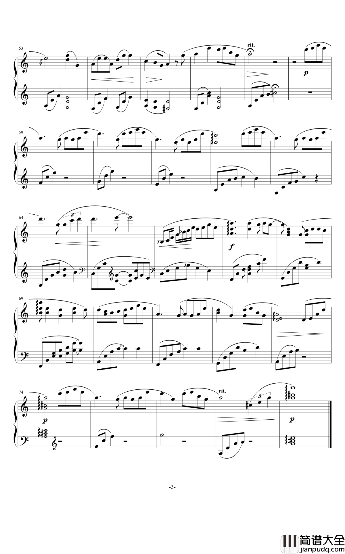 黎晓钢琴谱_灵动无痕