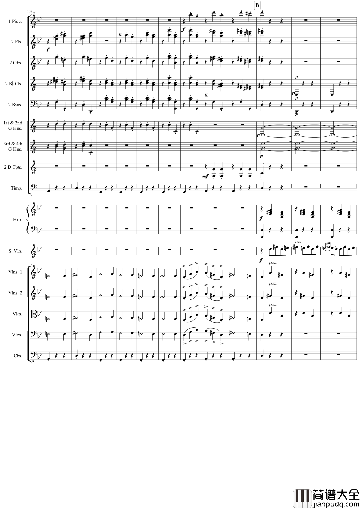 Danse_Macabre_Op.40钢琴谱_圣桑