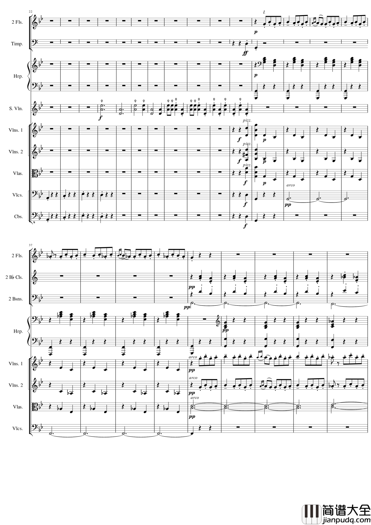 Danse_Macabre_Op.40钢琴谱_圣桑