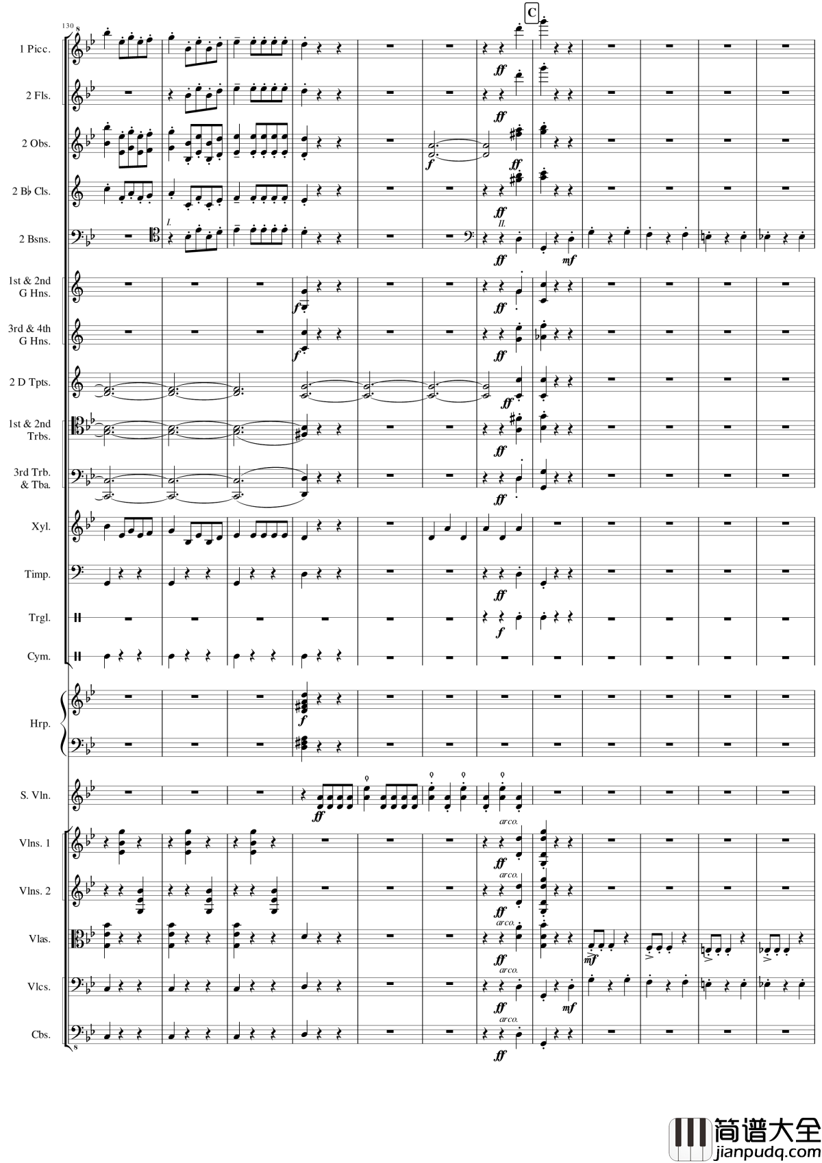 Danse_Macabre_Op.40钢琴谱_圣桑