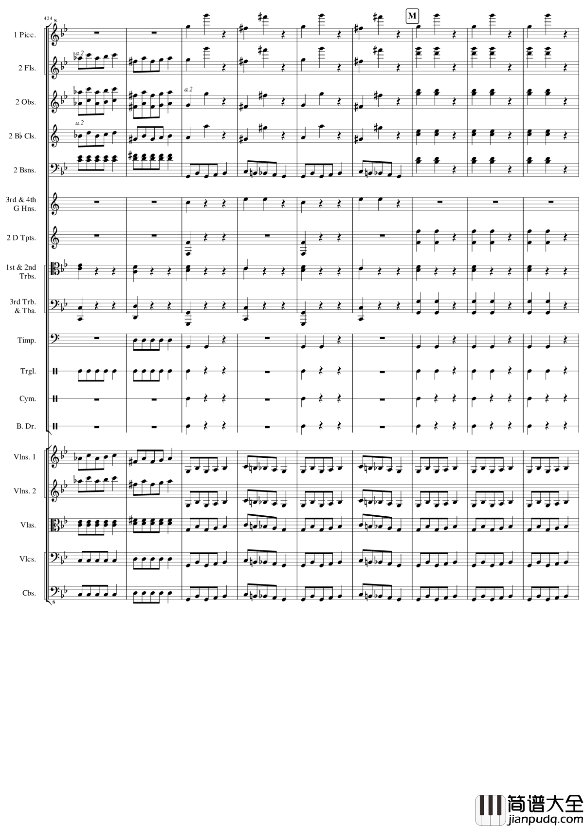 Danse_Macabre_Op.40钢琴谱_圣桑