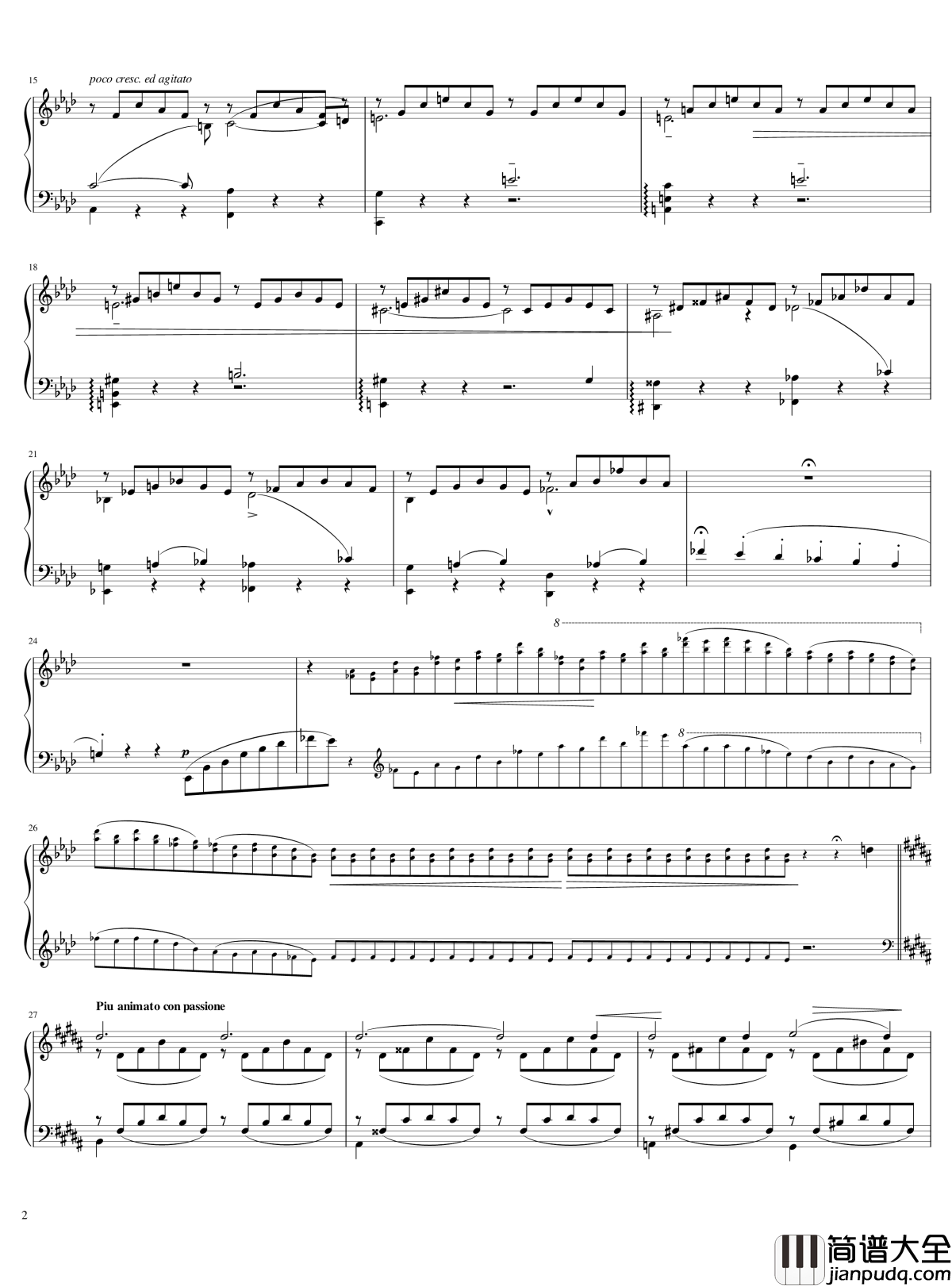 Liebestraume_No._3钢琴曲__S.541_李斯特