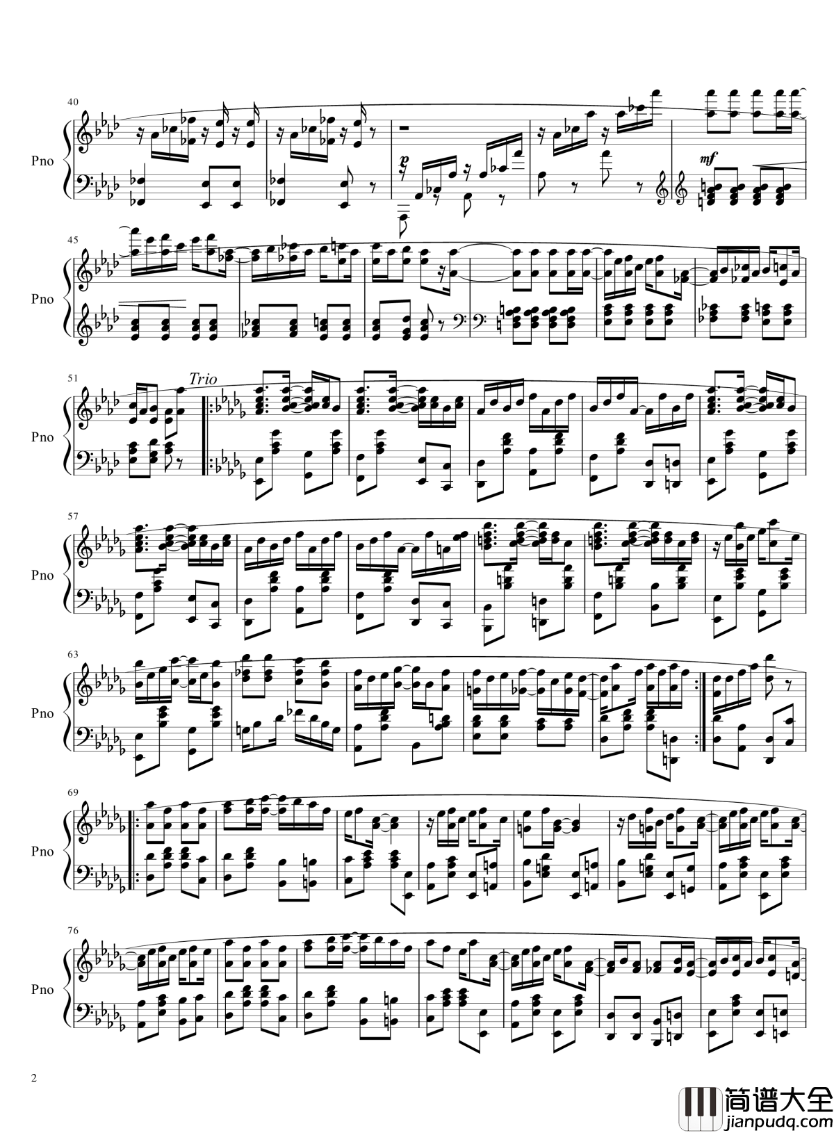 Maple_Leaf_Rag钢琴谱_Scott_Joplin