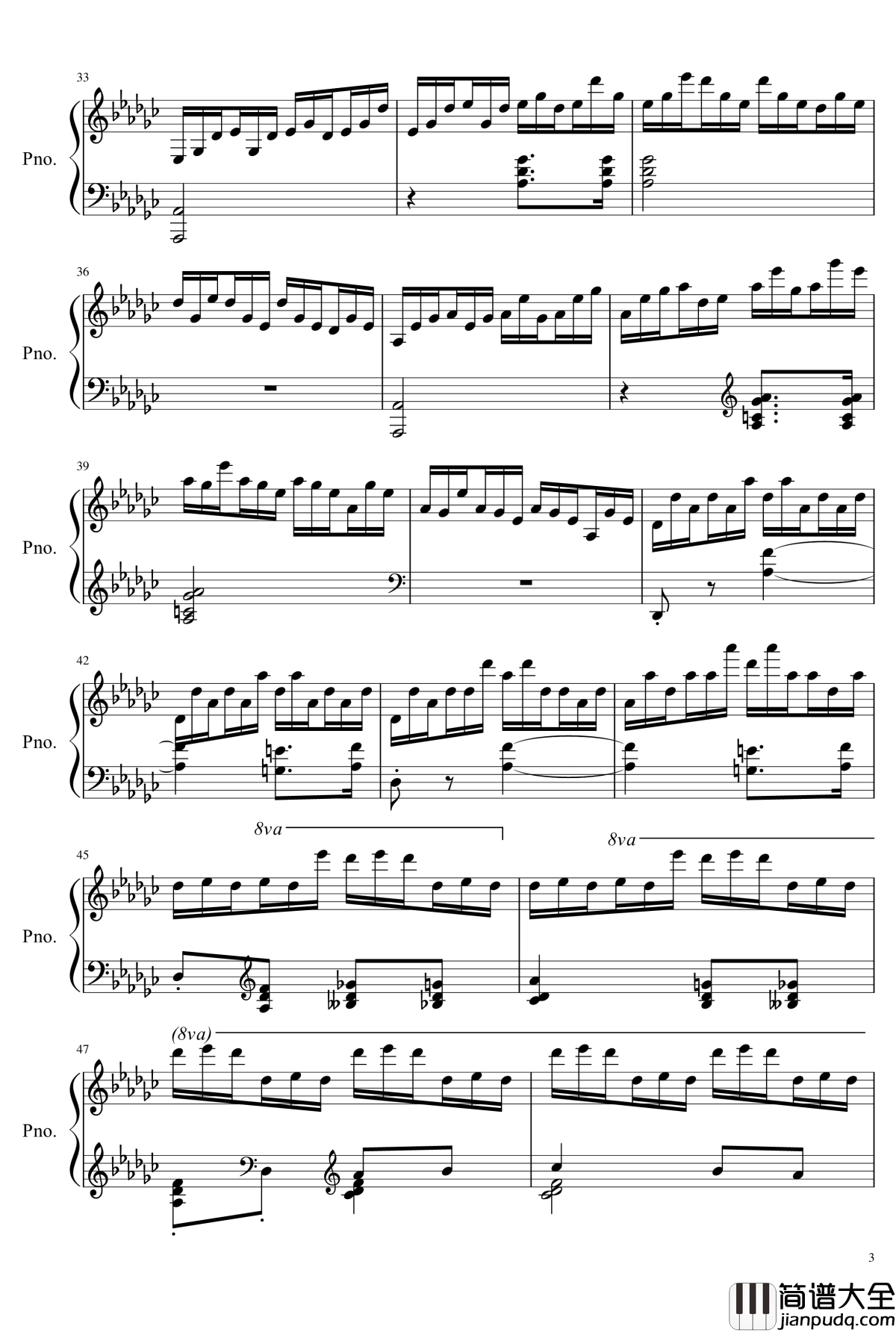 Chopin_Etude_5_Speed_Version钢琴谱_肖邦_chopin
