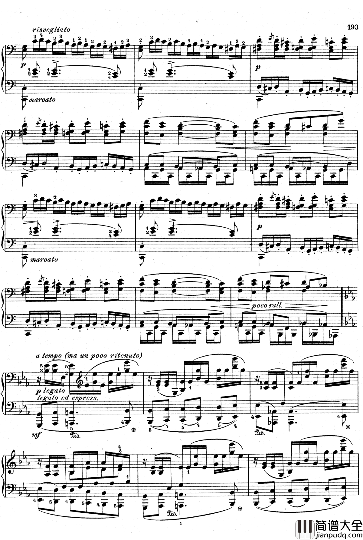 波兰舞曲_S.262钢琴谱_柴科夫斯基_Peter_Ilyich_Tchaikovsky_李斯特改编柴可夫斯基